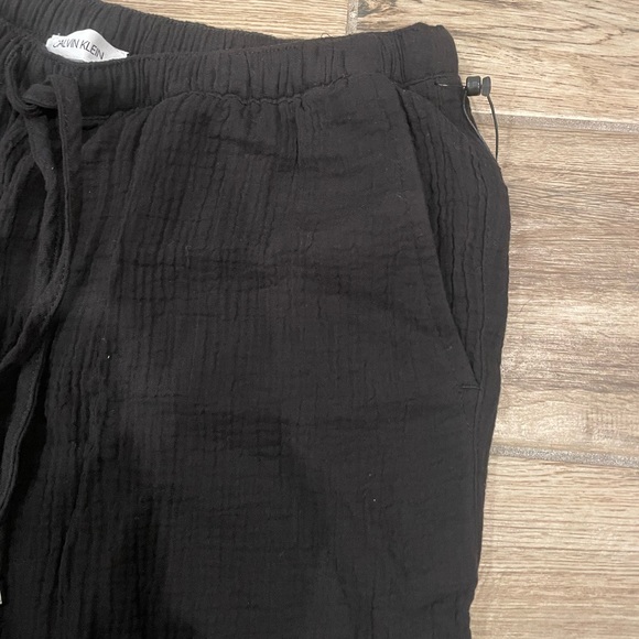 Calvin Klein Cotton Pull-On Pants - Picture 5 of 5